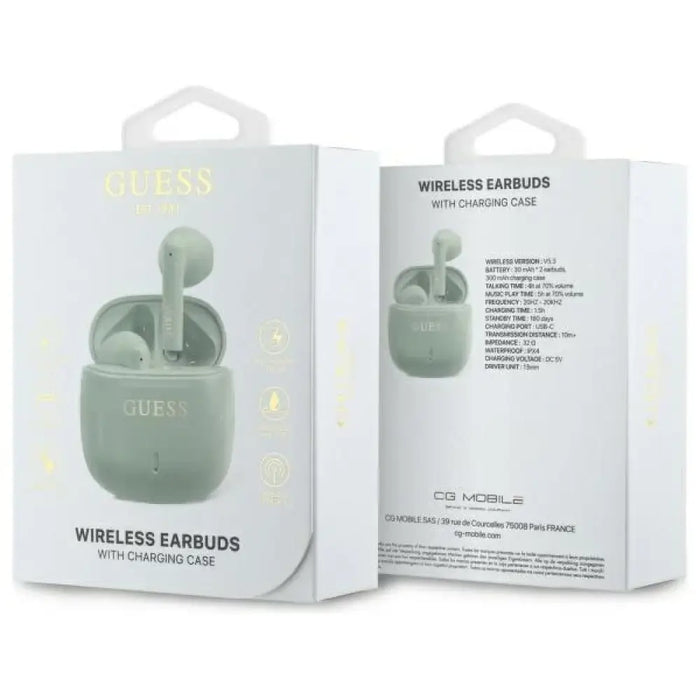Guess Bluetooth слушалки GUTWSJ14ESGN TWS + докинг станция