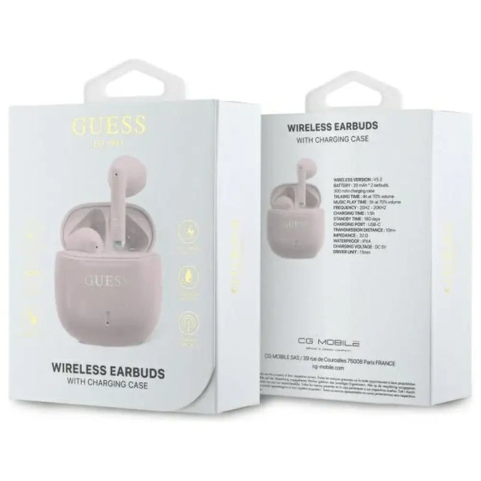Guess Bluetooth слушалки GUTWSJ14ESGP TWS + докинг станция