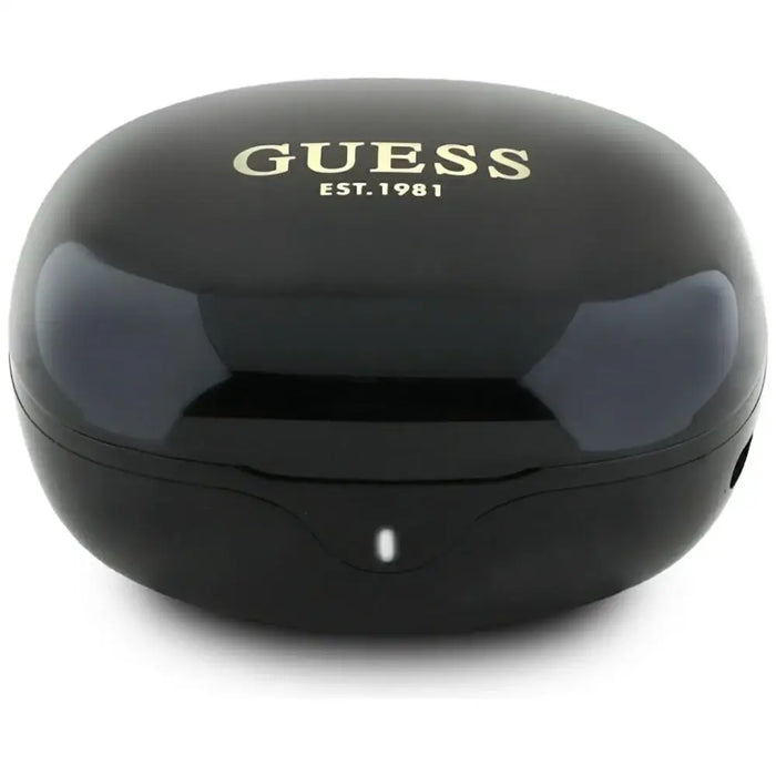 Guess Flat Classic Logo Electroplated TWS слушалки - черни