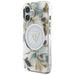 Guess Glitter Flowers Triangle Buttons MagSafe калъф