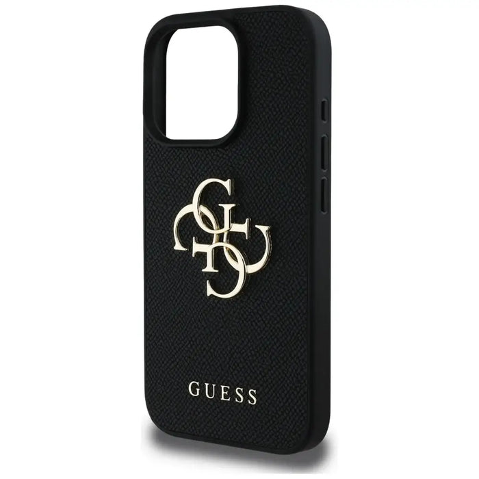 Guess Grained Big 4G Logo Small Classic Logo Case за iPhone