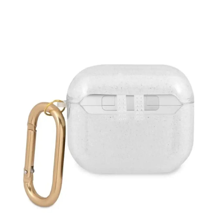 Guess GUA3UCG4GT AirPods 3 покритие Transparent Glitter