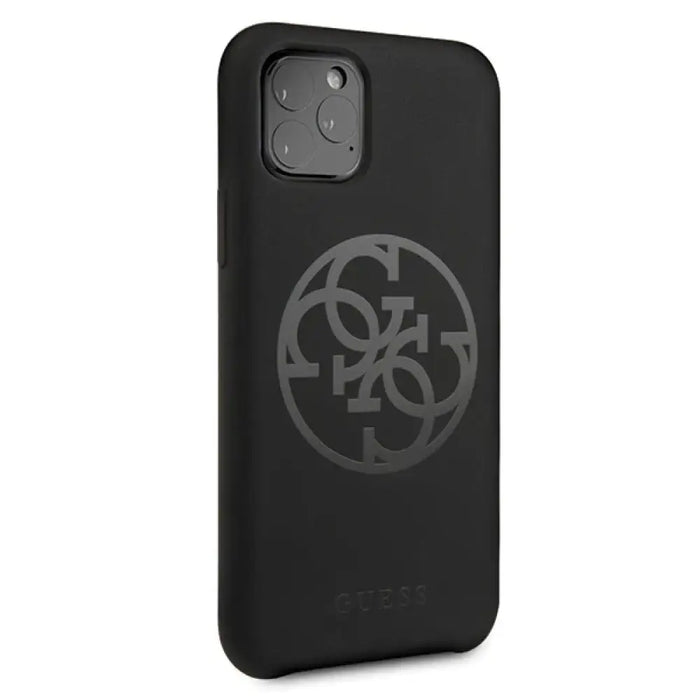 Guess GUHCN58LS4GBK iPhone 11 Pro черен/черен твърд калъф