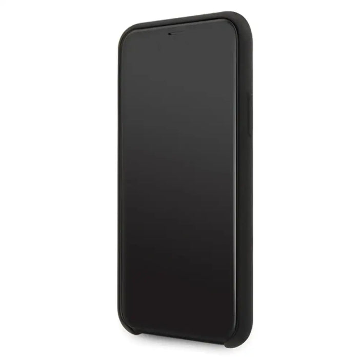 Guess GUHCN58LS4GBK iPhone 11 Pro черен/черен твърд калъф