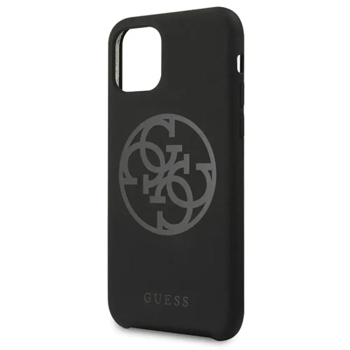 Guess GUHCN58LS4GBK iPhone 11 Pro черен/черен твърд калъф