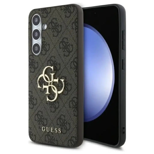 Guess GUHCS24FE4GMGBR S24 FE S721 кафяв/кафяв твърд калъф
