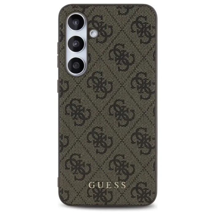 Guess GUHCS24FEG4GFBR S24 FE S721 кафяв/кафяв твърд калъф
