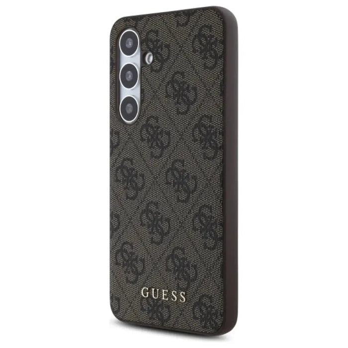 Guess GUHCS24FEG4GFBR S24 FE S721 кафяв/кафяв твърд калъф