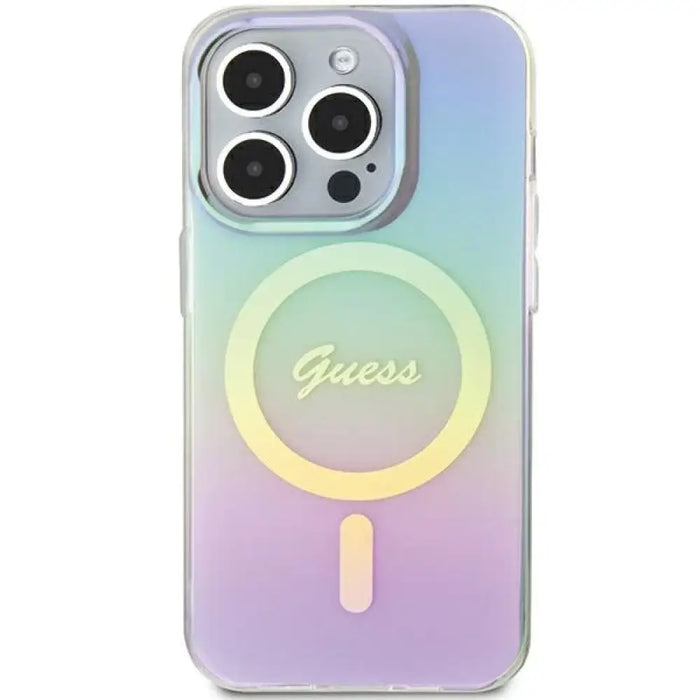 Guess GUHMP15LHITSU iPhone 15 Pro 6.1’’ лилав/лилав твърд