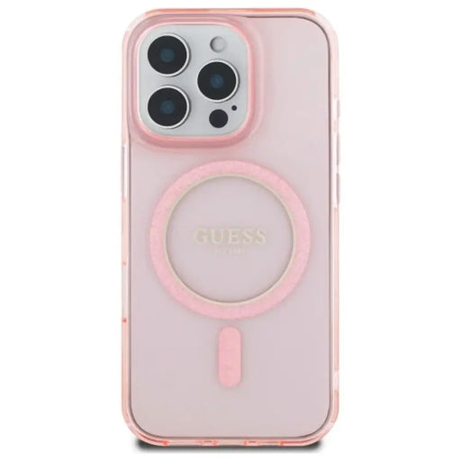 Guess GUHMP16LHFGEREP iPhone 16 Pro 6.3’’ розов/розов твърд