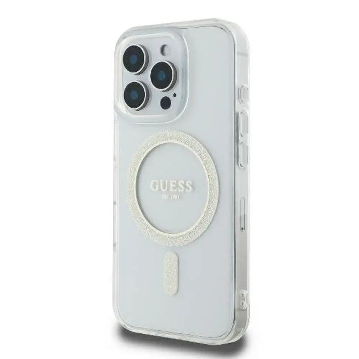 Guess GUHMP16LHFGERET iPhone 16 Pro 6.3’’ прозрачен твърд