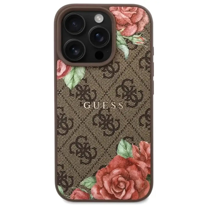 Guess GUHMP16LP4ROPEMCW iPhone 16 Pro 6.3’’ кафяв/кафяв