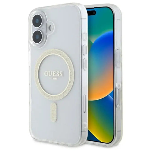 Guess GUHMP16MHFGERET iPhone 16 Plus 6.7’’ прозрачен твърд