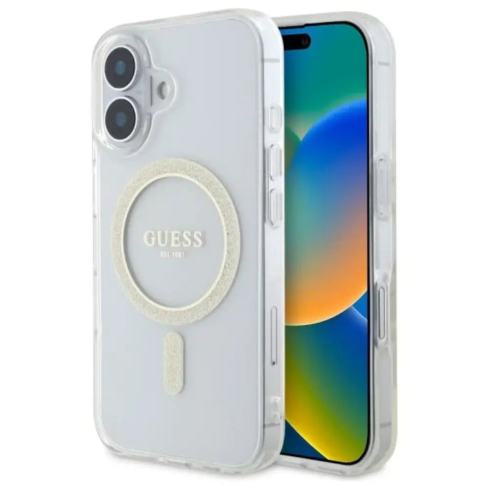 Guess GUHMP16MHFGERET iPhone 16 Plus 6.7’’ прозрачен твърд