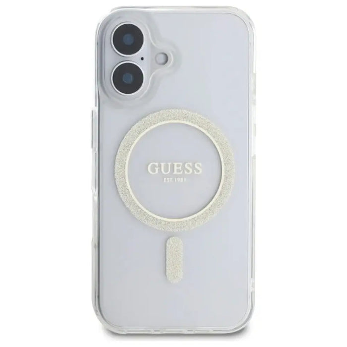Guess GUHMP16MHFGERET iPhone 16 Plus 6.7’’ прозрачен твърд