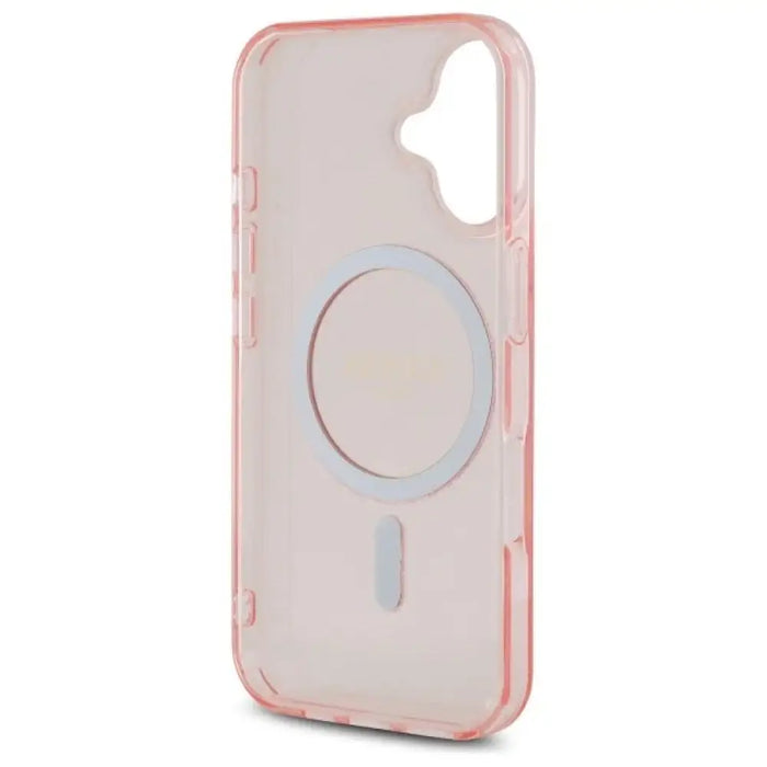 Guess GUHMP16SHFGEREP iPhone 16 6.1’’ розов/розов твърд