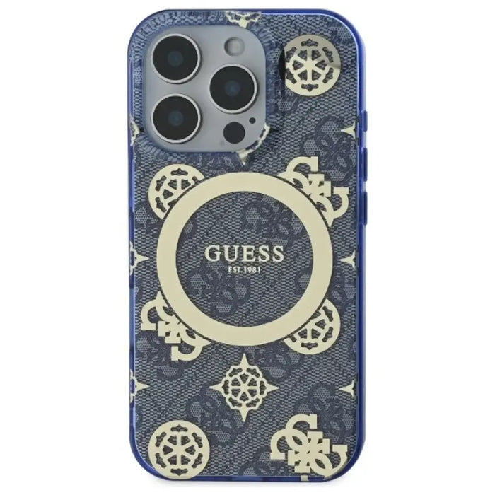 Guess GUHMP16XH4PYEEB iPhone 16 Pro Max 6.9’’ blue/blue
