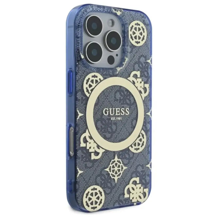 Guess GUHMP16XH4PYEEB iPhone 16 Pro Max 6.9’’ blue/blue