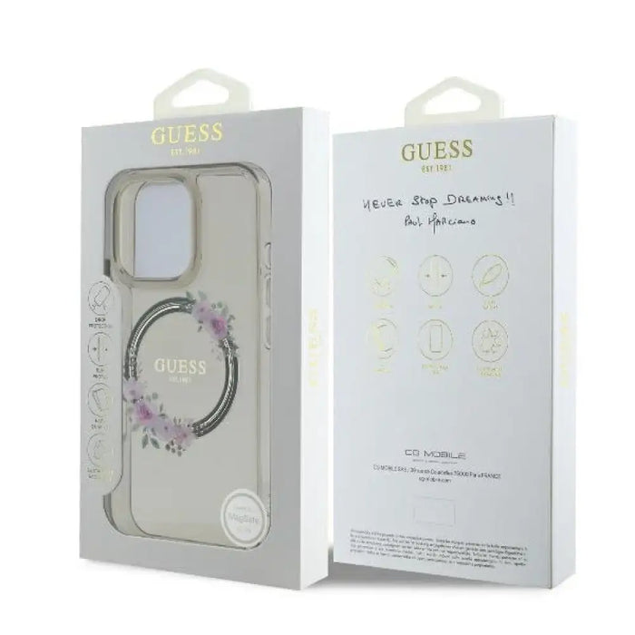 Guess GUHMP16XHFWFCK iPhone 16 Pro Max 6.9’’ черен/черен