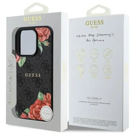 Guess GUHMP16XP4ROPEMCK iPhone 16 Pro Max 6.9’’ черен/черен