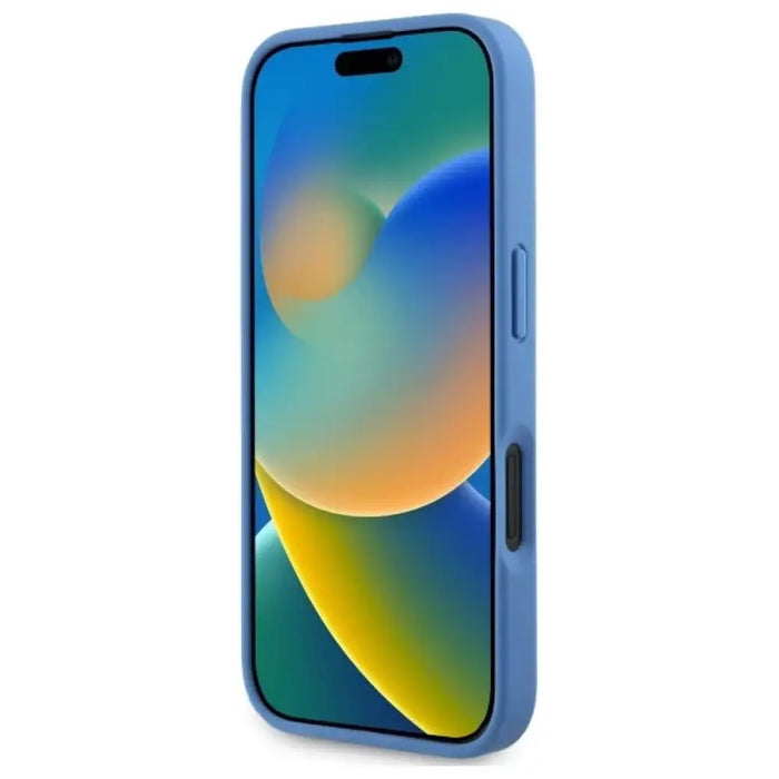 Guess Hardcase Leather 4G Triangle Strass MagSafe Case