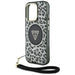 Guess HC IML Leopard Triangle Cord Strap MagSafe Case