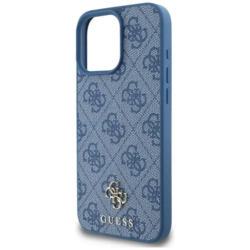 Guess HC PU 4G малък 4G и класически калъф за iPhone 16 Pro