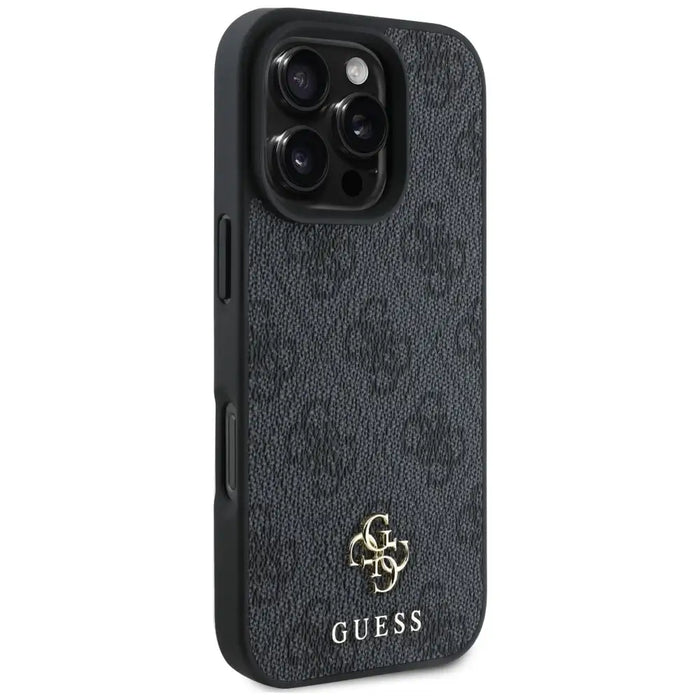 Guess HC PU 4G малък 4G и класически калъф за iPhone 16 Pro