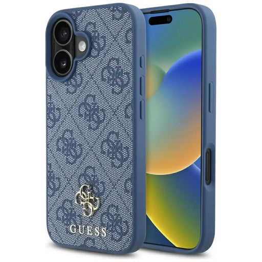 Guess HC PU 4G малък 4G и класически калъф за iPhone 16