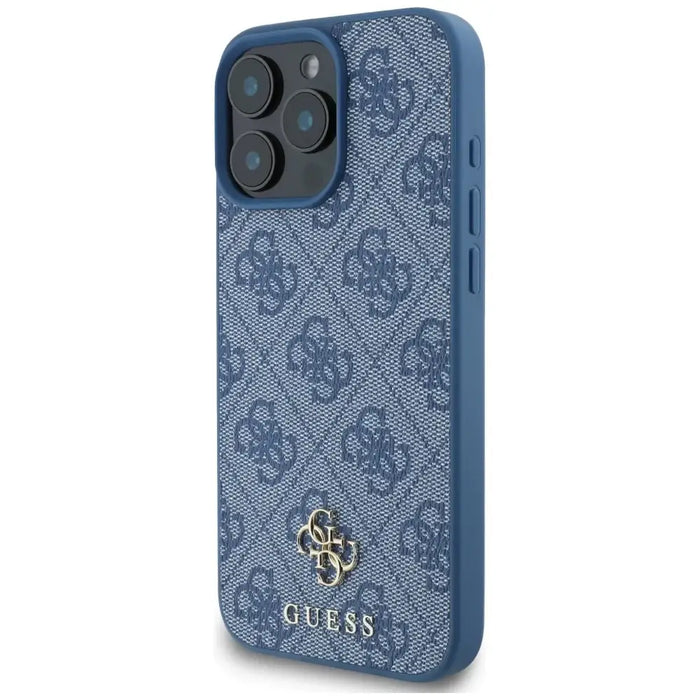 Guess HC PU 4G малък 4G и класически калъф за iPhone 16 Pro