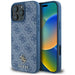 Guess HC PU 4G малък 4G и класически калъф за iPhone 16 Pro