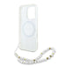 Guess IML Flowers Allover Electro With Pearl Strap MagSafe