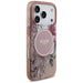 Guess IML Flowers Pearl Strap MagSafe Case за iPhone 17 Pro