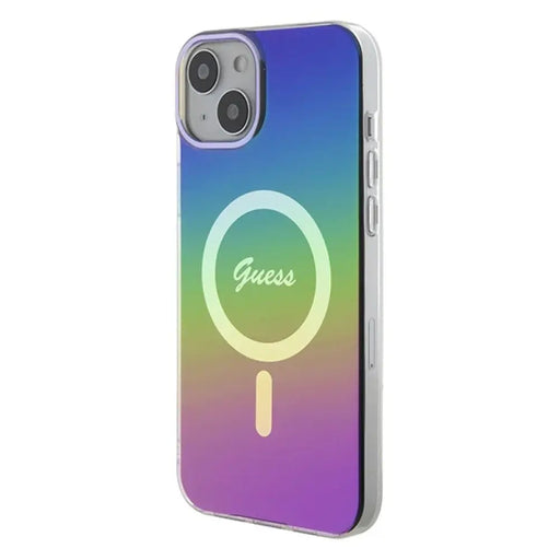 Guess IML Iridescent MagSafe калъф за iPhone 15 Plus / 14
