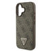 Guess Кожен калъф 4G Triangle Strass MagSafe iPhone 16