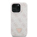 Guess кожен калъф с метално лого Strass Crossbody за iPhone