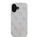 Guess Кожен калъф 4G Triangle Strass MagSafe iPhone 16