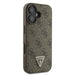 Guess Кожен калъф 4G Triangle Strass MagSafe iPhone 16