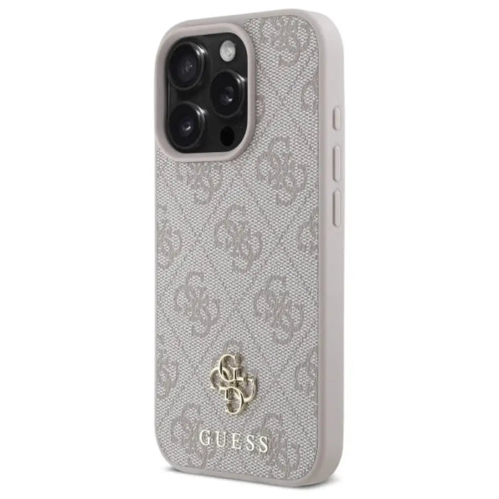 Guess Малък класически калъф MagSafe за iPhone 16 Pro