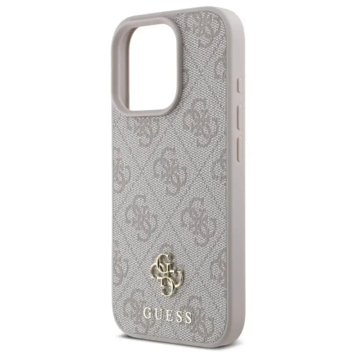 Guess Малък класически калъф MagSafe за iPhone 16 Pro