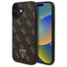 Guess New 4G Triangle Case за iPhone 16 6.1’’ - черен