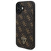 Guess New 4G Triangle Case за iPhone 16 6.1’’ - черен