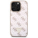 Guess New 4G Triangle Case за iPhone 16 Pro - бял