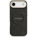 Guess Peony Hot Stamp MagSafe Case for iPhone Air - Black