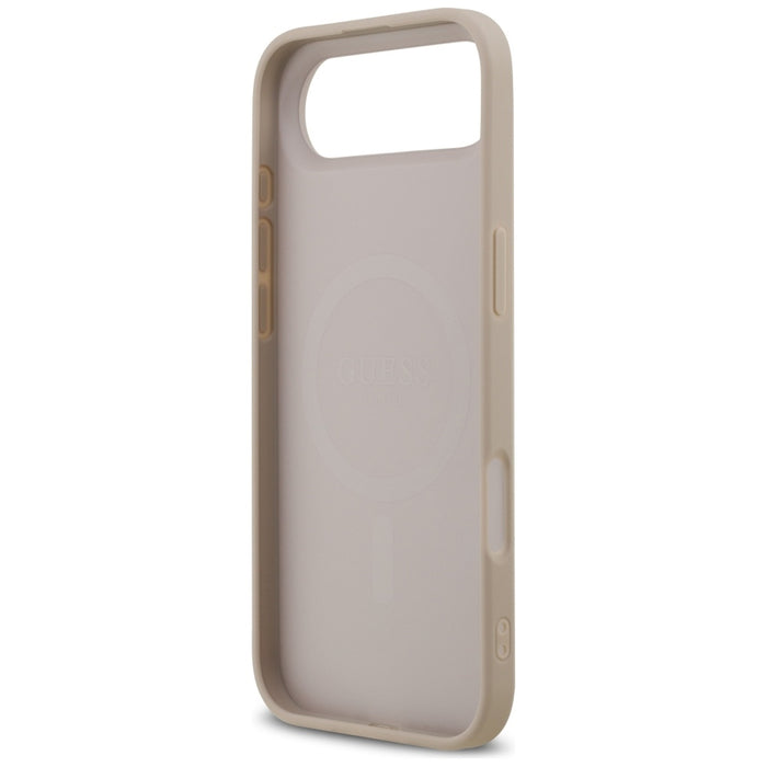 Калъф Guess 4G Ring Classic Logo MagSafe за iPhone 17 Air - розов