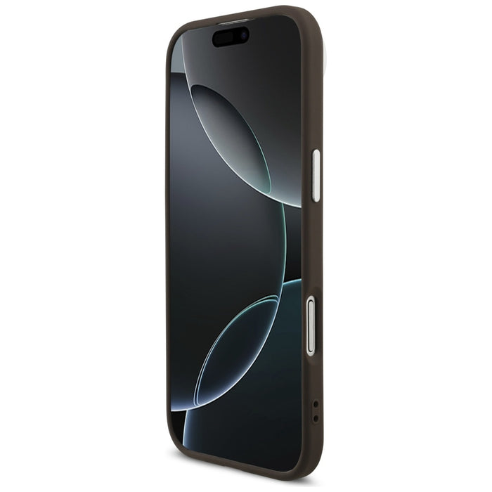 Калъф Guess 4G Big 4G Classic Logo за iPhone 17 Air - кафяв и сребрист