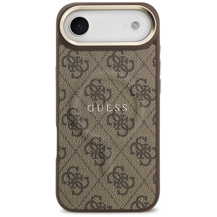 Калъф Guess 4G PU Classic Logo MagSafe за iPhone 17 Air - кафяв
