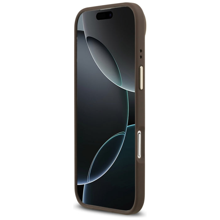 Калъф Guess 4G PU Classic Logo MagSafe за iPhone 17 Air - кафяв