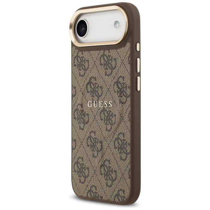 Калъф Guess 4G PU Classic Logo MagSafe за iPhone 17 Air - кафяв