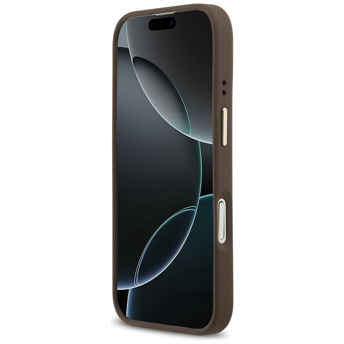 Калъф Guess 4G PU Classic Logo MagSafe за iPhone 17 - кафяв